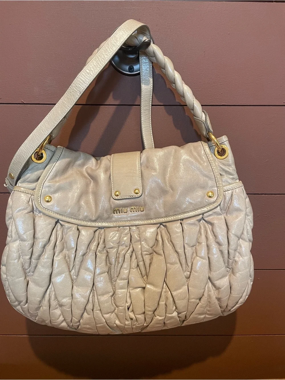Miu Miu Matelassé  2 way bag